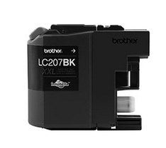 Cartucho Brother LC-207BK Negro, 1200 Páginas
