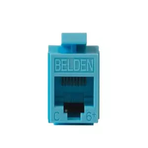 JACK RJ45 CAT 6 UTP TIPO KEYSTONE BLANCO BELDEN CONECTOR MODULAR JACK ...