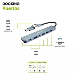 DOCKING 7 EN 1 USB V3.0