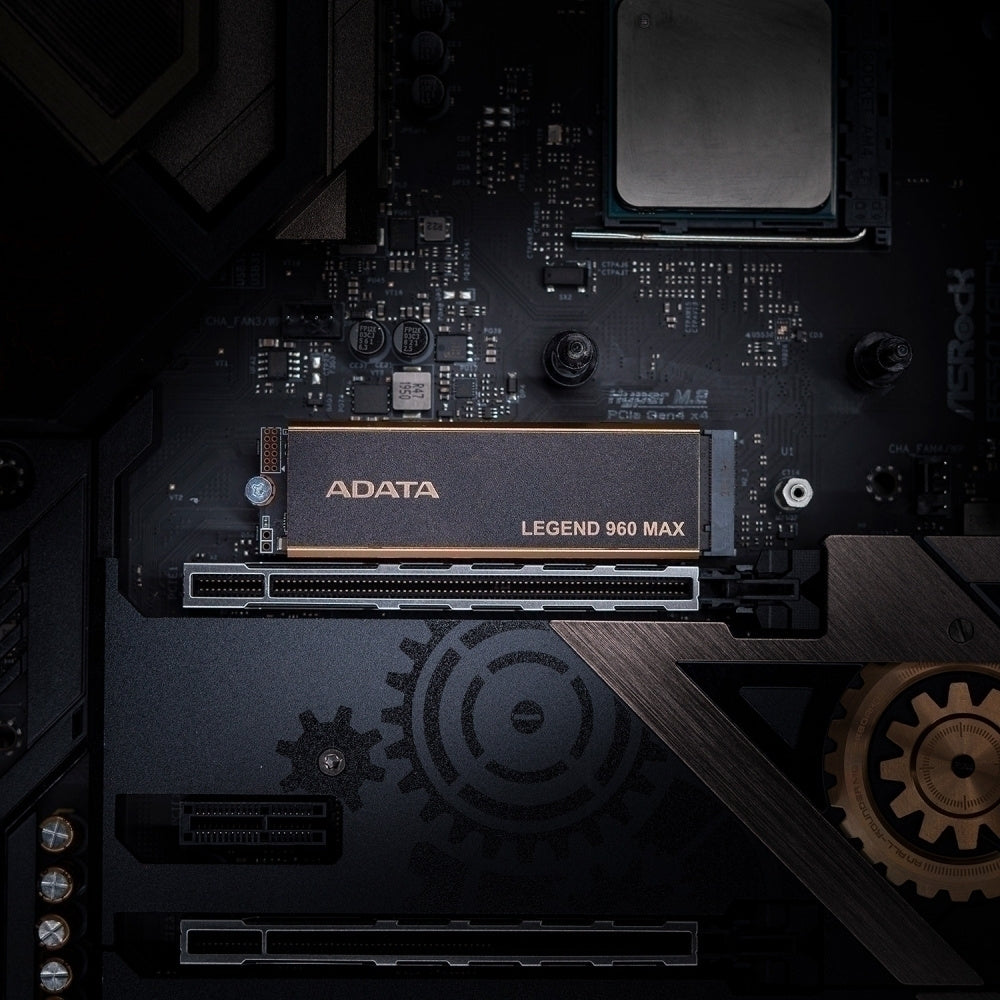SSD Adata Legend 960 MAX NVMe, 1TB, M.2, 6000 MB/s Escritura, 7400 MB/s Lectura, PCI Express 4.0