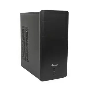 Gabinete Getttech GG1802, Midi-Tower, ATX/Micro-ATX, USB 2.0, con Fuente de 500W, 1 Ventilador Instalado, Negro