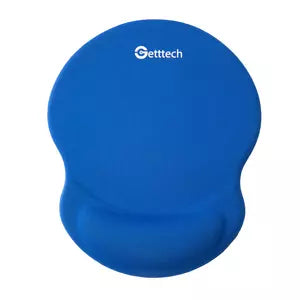 Mousepad Getttech con Descansa Muñecas GGD-STD-01, Azul