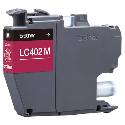 Cartucho Brother LC402M Magenta, 550 Páginas