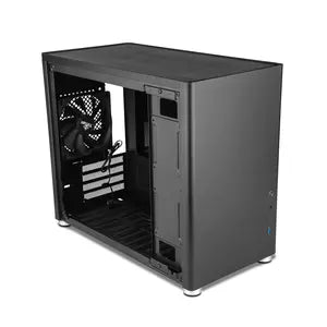Gabinete Yeyian Hussar, Mini-Tower, Micro-ATX/Mini-ITX, USB 3.0, sin Fuente, 1 Ventilador Instalado, Negro