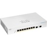 Cisco Switch CBS220 Administrable Smart Capa 2, 8 puertos Gigabit Ethernet, PoE+ con 65W totales, 2
