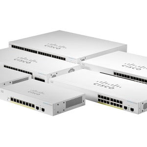 Switch Cisco Gigabit Ethernet Business 220, 24 Puertos 10/100/1000Mbps + 4 Puertos SFP, 56Gbit/s, 8.192 Entradas - Administrable