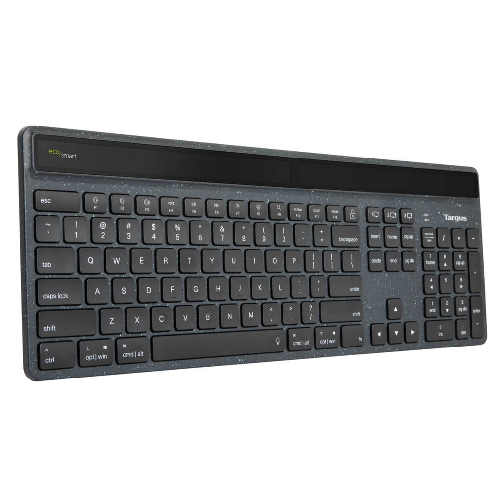 Teclado Targus AKB868ES LED, Inalámbrico, Bluetooth, Negro, Español