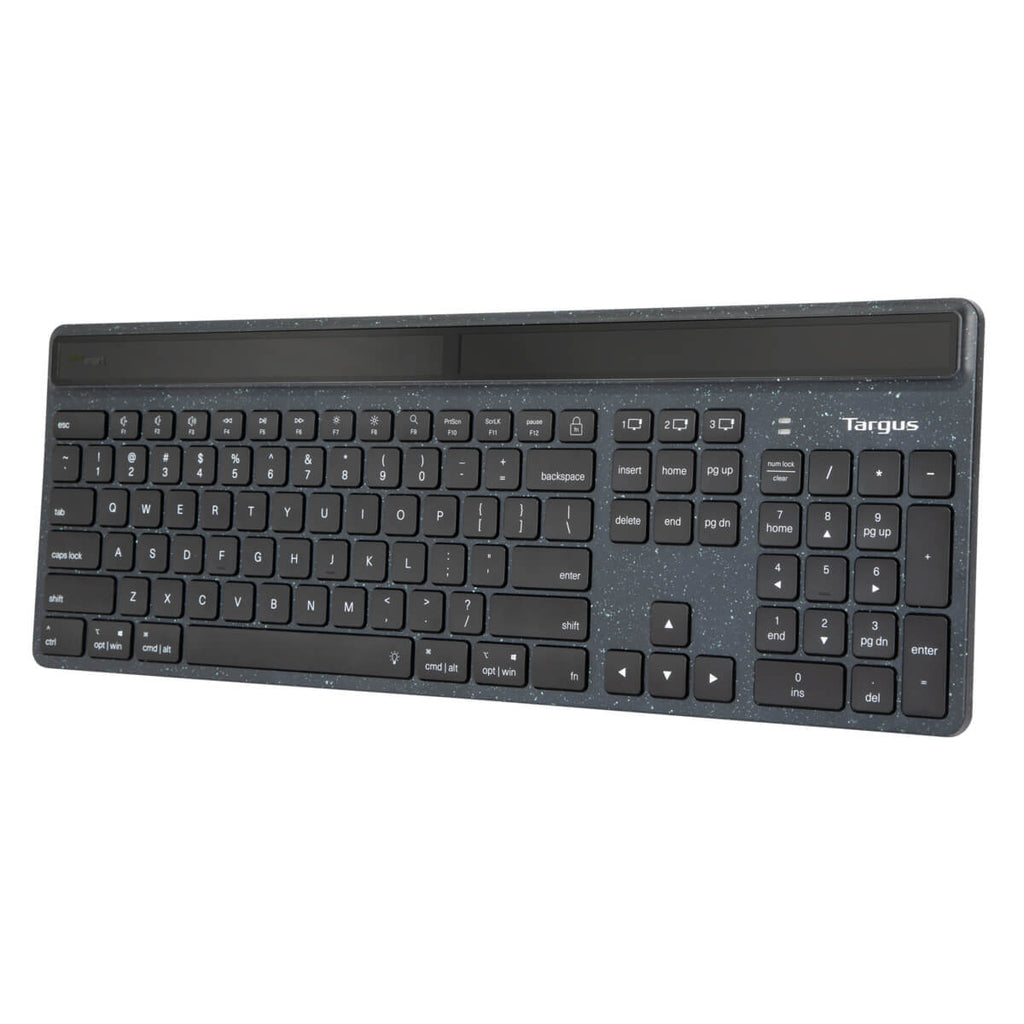 Teclado Targus AKB868ES LED, Inalámbrico, Bluetooth, Negro, Español