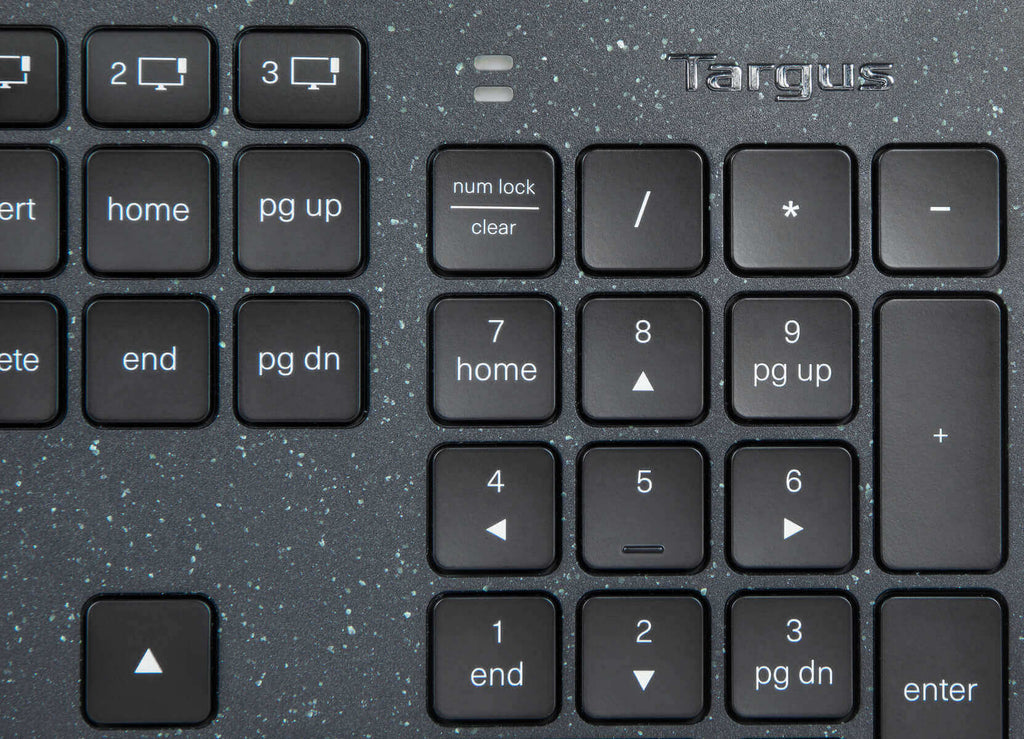 Teclado Targus AKB868ES LED, Inalámbrico, Bluetooth, Negro, Español