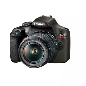 Cámara Réflex Canon EOS Rebel T7, 24.1MP, Cuerpo + Lente EF-S 18-55mm IS II