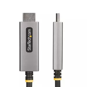 StarTech.com Cable DisplayPort 1.4 Macho - HDMI 2.1 Macho, 144Hz, 2 Metros, Negro/Gris