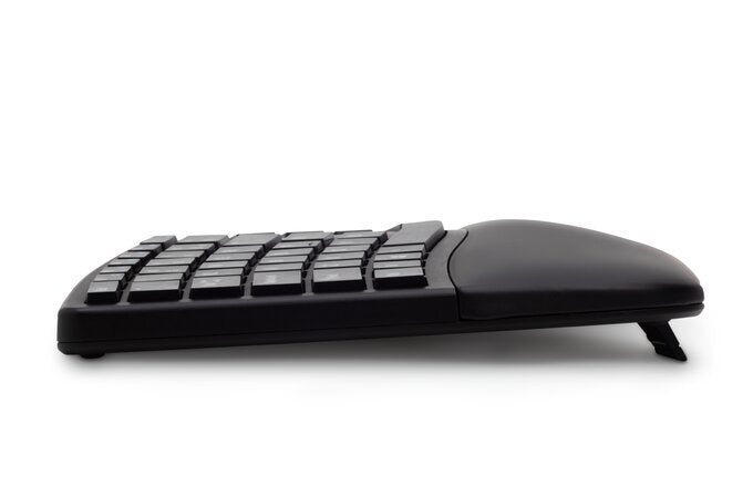 Kensington Teclado Pro Fit Ergo, Inalámbrico, Negro (Español)