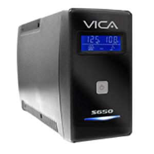 VICA S650, NO-BREAK CON REGULADOR INTEGRADO, capacidad de 650 VA / 360 W, equipo de tamaño