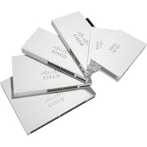 Cisco Switch CBS220 Administrable Smart Capa 2, 48 puertos Gigabit Ethernet, PoE+ con 382W totales,