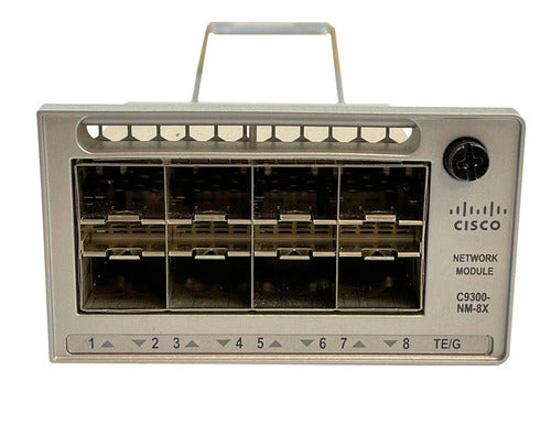 Cisco Módulo de Red Catalyst C9300-NM-8X, 10000 Mbit/s, 8x SFP+