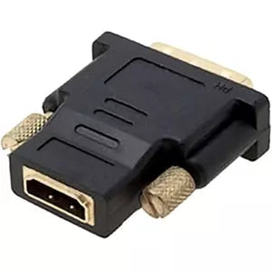 BRobotix Adaptador DVI-D Macho - HDMI Hembra, Negro