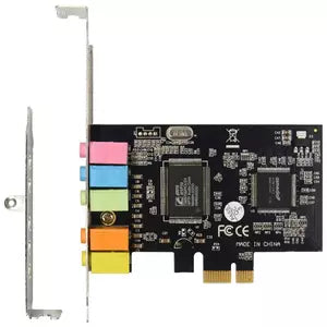 BRobotix Tarjeta de Sonido, 5.1 Canales, PCI Express