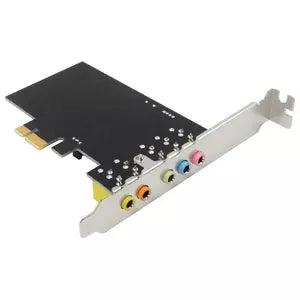 BRobotix Tarjeta de Sonido, 5.1 Canales, PCI Express