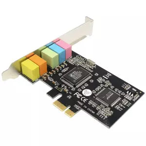 BRobotix Tarjeta de Sonido, 5.1 Canales, PCI Express