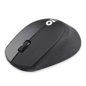 Mouse Ergonómico BRobotix Óptico 6000762, Inalámbrico, USB, 1000DPI, Negro