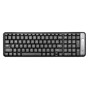 Kit de Teclado y Mouse BRobotix 6000625, Inalámbrico, USB, Gris (Español)