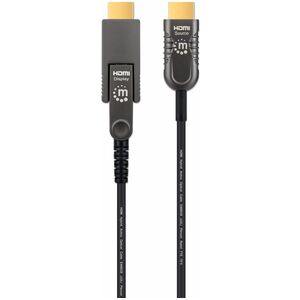 Cable HDMI Fibra Optica M-M 4K@60Hz 20.0M - 18Gbit/s - Admite hasta3840 x 2160 - Oro Contacto