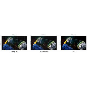 CABLE HDMI 2.1 TEXTIL M-M  2.0M 8K 60HZ