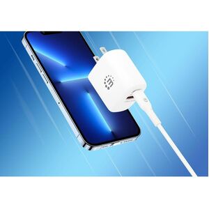 Manhattan Cargador de Pared, 20W, 1x USB 3.0, 1x USB C, Blanco