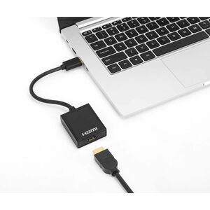 Manhattan Adaptador USB 3.0 Macho - HDMI Hembra, Negro