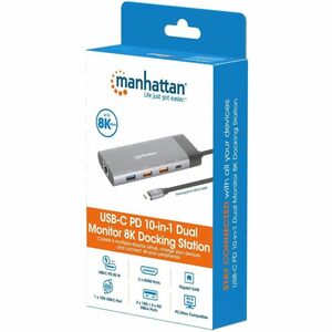 DOCKING USB-C 10PTOS 2XHDMI 5XU