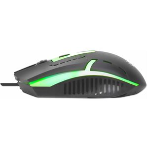 Mouse Gamer Manhattan Óptico 190206, Alámbrico, USB-A, 1500DPI, Negro