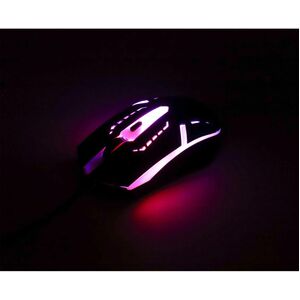 Mouse Gamer Manhattan Óptico 190206, Alámbrico, USB-A, 1500DPI, Negro