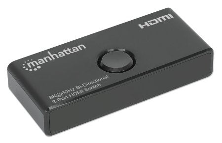 Manhattan Switch HDMI 207997, 3x HDMI Hembra, Negro