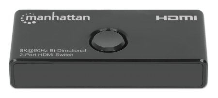 Manhattan Switch HDMI 207997, 3x HDMI Hembra, Negro
