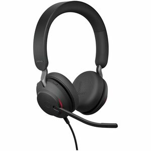 Jabra Audífonos con Micrófono Evolve2 40 SE MS Stereo, Alámbrico, USB-A, Negro
