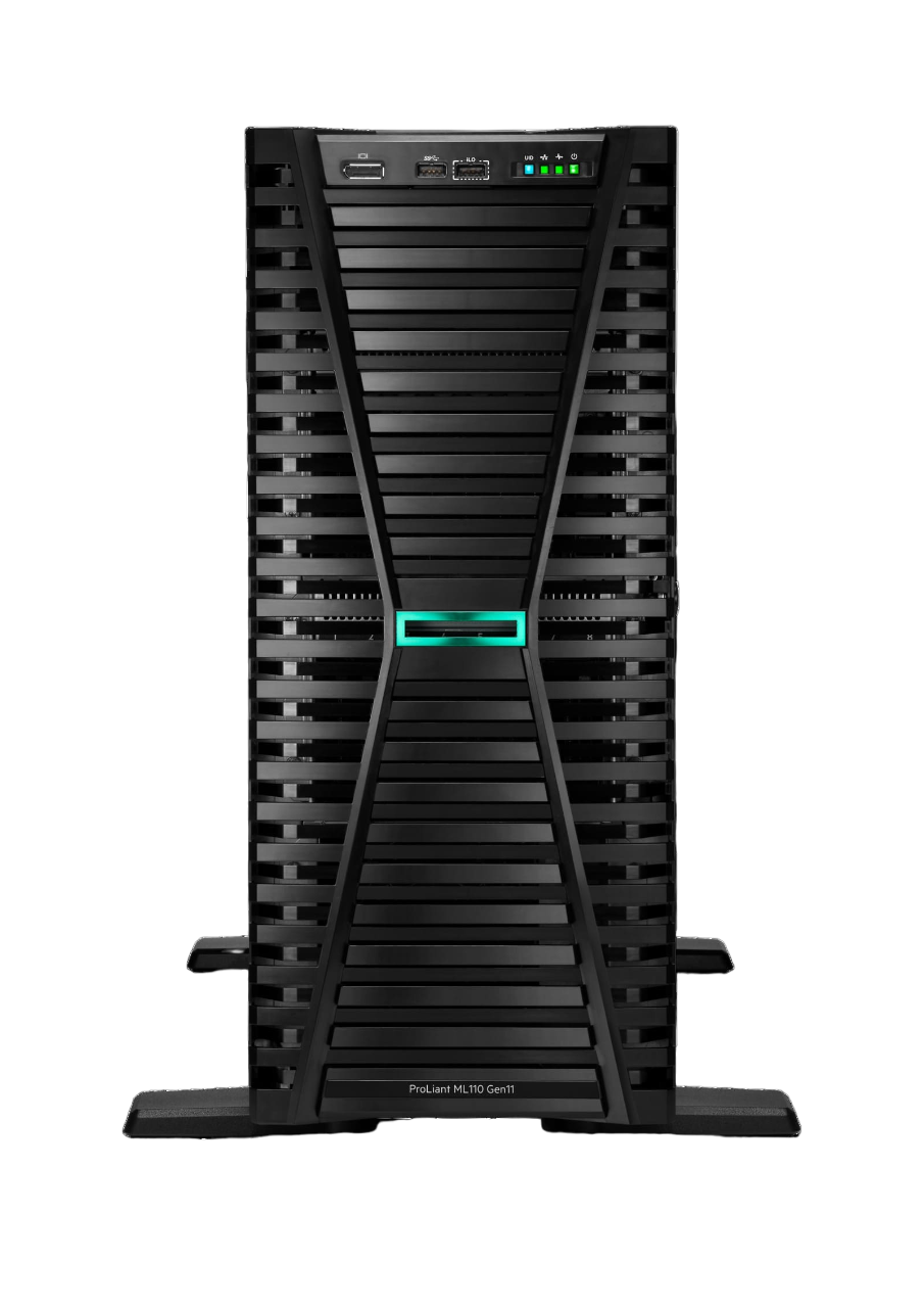 Servidor HPE ProLiant ML110, Intel Xeon Bronze 3408U, 16GB DDR5, 4TB, máx. 160TB, 3.5