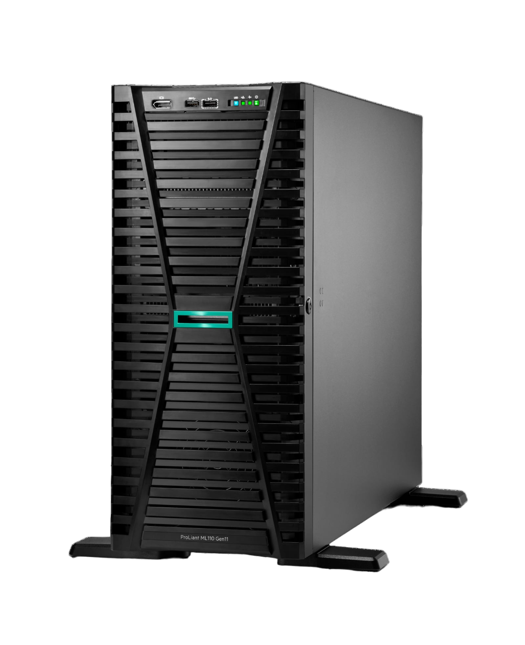 Servidor HPE ProLiant ML110, Intel Xeon Bronze 3408U, 16GB DDR5, 4TB, máx. 160TB, 3.5