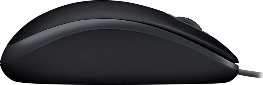 Mouse Logitech M110 - USB Tipo A - Óptico - 3 Botón(es) - Negro - Cable - 1000 dpi - Rueda de