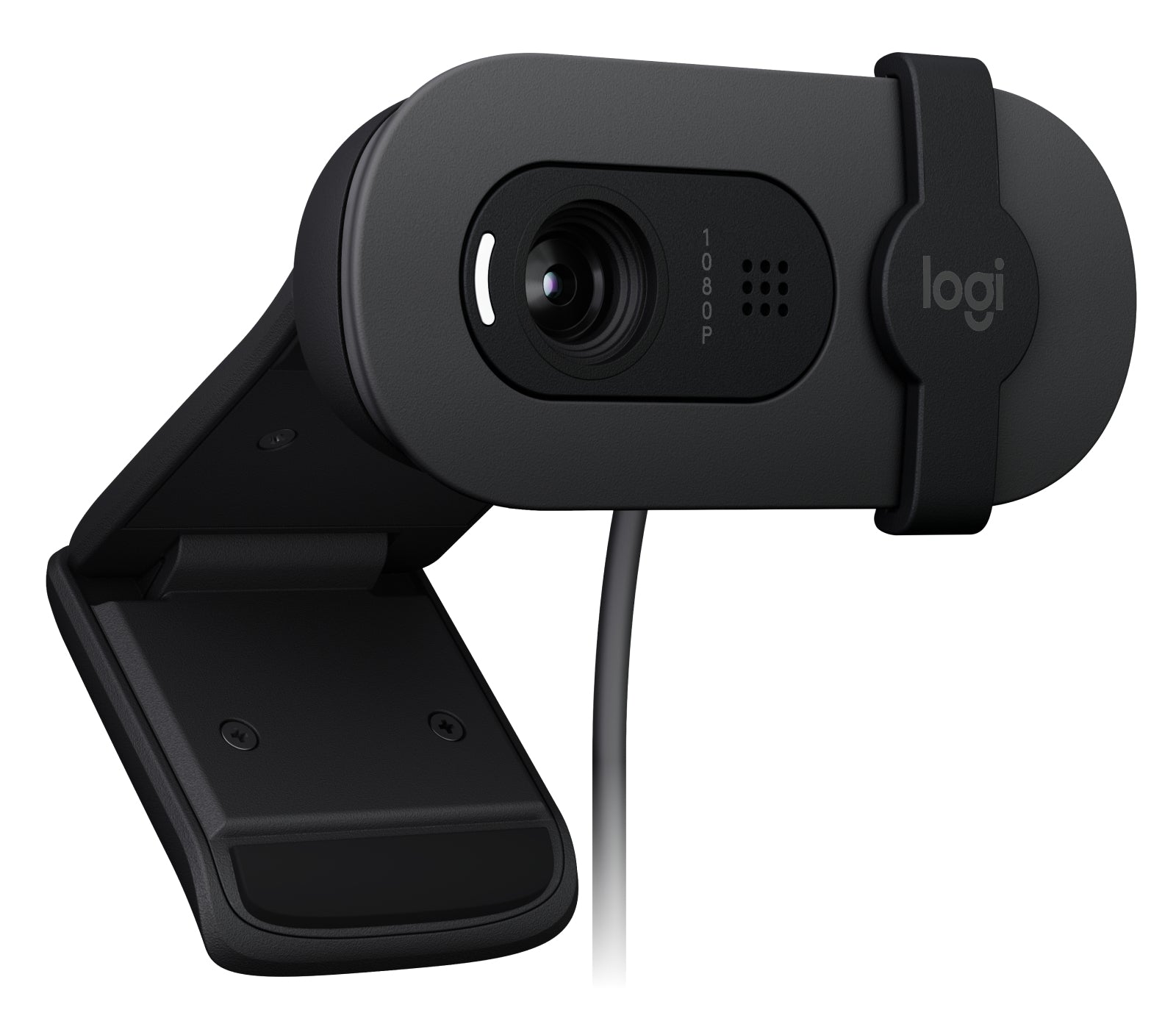 Logitech Webcam Brio 100, 2M, 1920 x 1080 Pixeles, USB-A, Grafito