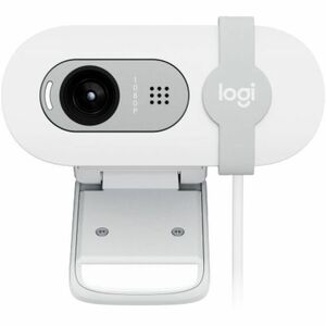 Logitech Webcam Brio 100, 2M, 1920 x 1080 Pixeles, USB-A, Blanco