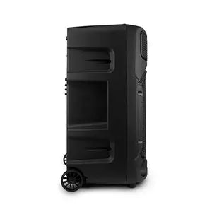 Vorago Bafle con Karaoke KSP-502, Bluetooth, Alámbrico/Inalámbrico, 80W RMS, USB 2.0, Negro - incluye Micrófono