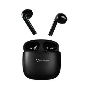 Vorago Audífonos Intrauriculares con Micrófono ESB-305, Inalámbrico, Bluetooth, USB-C, Negro
