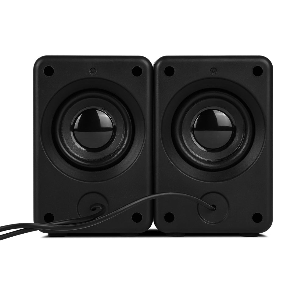Vorago Bocina Portátil SPK-108, Alámbrico, 2.0 Canales, 6W RMS, Negro