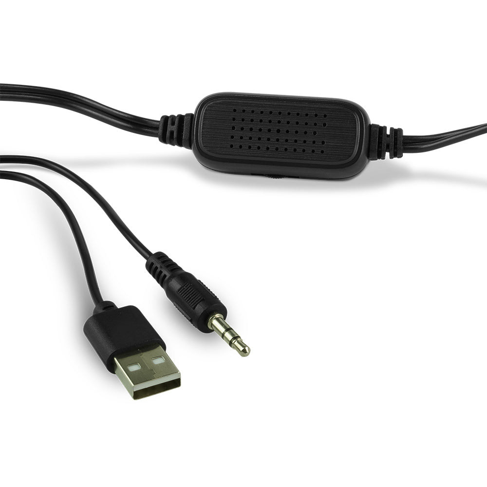 Vorago Bocina Portátil SPK-108, Alámbrico, 2.0 Canales, 6W RMS, Negro