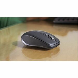 Mouse Logitech Óptico MX Any where 3S, Recargable, Inalámbrico, USB, 8000PDI, Grafito