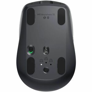 Mouse Logitech Óptico MX Any where 3S, Recargable, Inalámbrico, USB, 8000PDI, Grafito