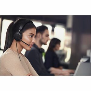 Jabra Monoaural Evolve2 40 SE MS Mono, Alámbrico, USB-A, Negro