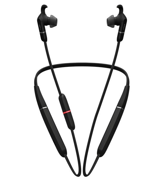 Jabra Audífonos Intrauriculares Evolve 65e UC, Inalámbrico, Bluetooth, USB, Negro