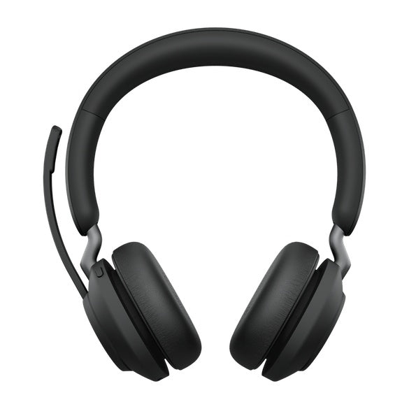Jabra Auriculares Evolve2 65 MS Stereo, Inalámbrico, Bluetooth, USB A, Negro
