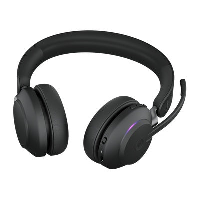 Jabra Auriculares Evolve2 65 MS Stereo, Inalámbrico, Bluetooth, USB A, Negro